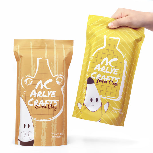 Ton lufttrocknend ohne Brennen – 2 kg Premium Modelliermasse für Kinder & Erwachsene – Töpferton leicht formbar, reißfest & sicher – DIY Bastelton & Keramik Set Geschenk