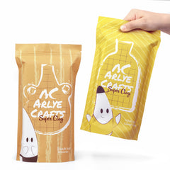 Ton lufttrocknend ohne Brennen – 2 kg Premium Modelliermasse für Kinder & Erwachsene – Töpferton leicht formbar, reißfest & sicher – DIY Bastelton & Keramik Set Geschenk