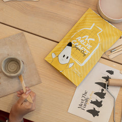 Ton lufttrocknend ohne Brennen – 2 kg Premium Modelliermasse für Kinder & Erwachsene – Töpferton leicht formbar, reißfest & sicher – DIY Bastelton & Keramik Set Geschenk